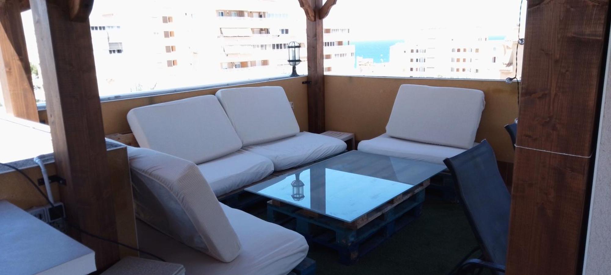 Apartamento Con Piscina Y Gran Terraza En Arenales Del Sol Apartment Exterior photo