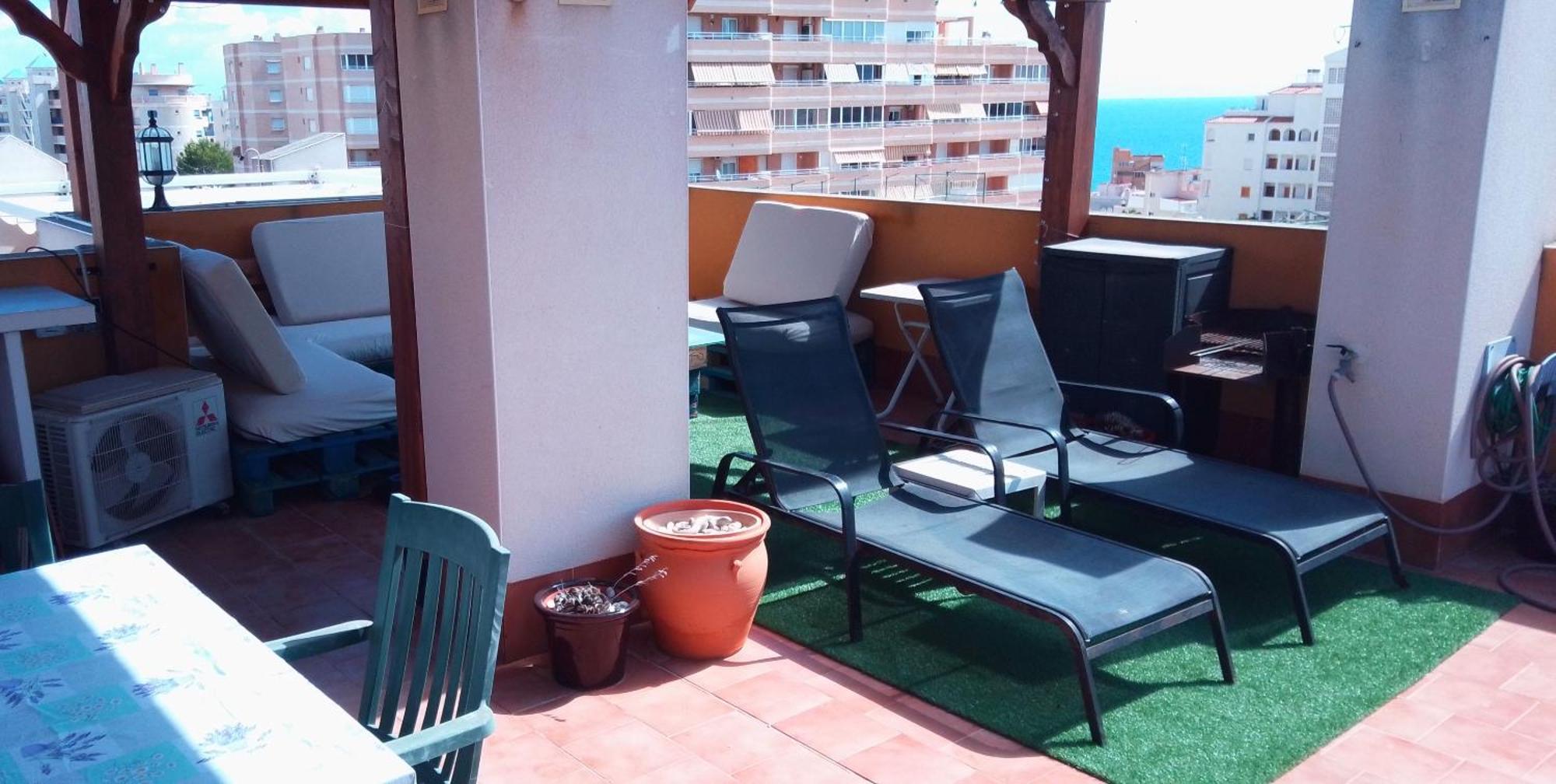 Apartamento Con Piscina Y Gran Terraza En Arenales Del Sol Apartment Exterior photo